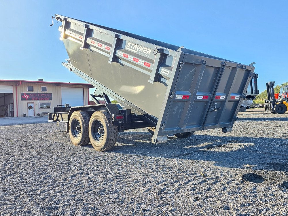 Stryker 14' BP Roll off Bundle (2) 7k Axles + 1 Bin w/ 4' Walls 2579