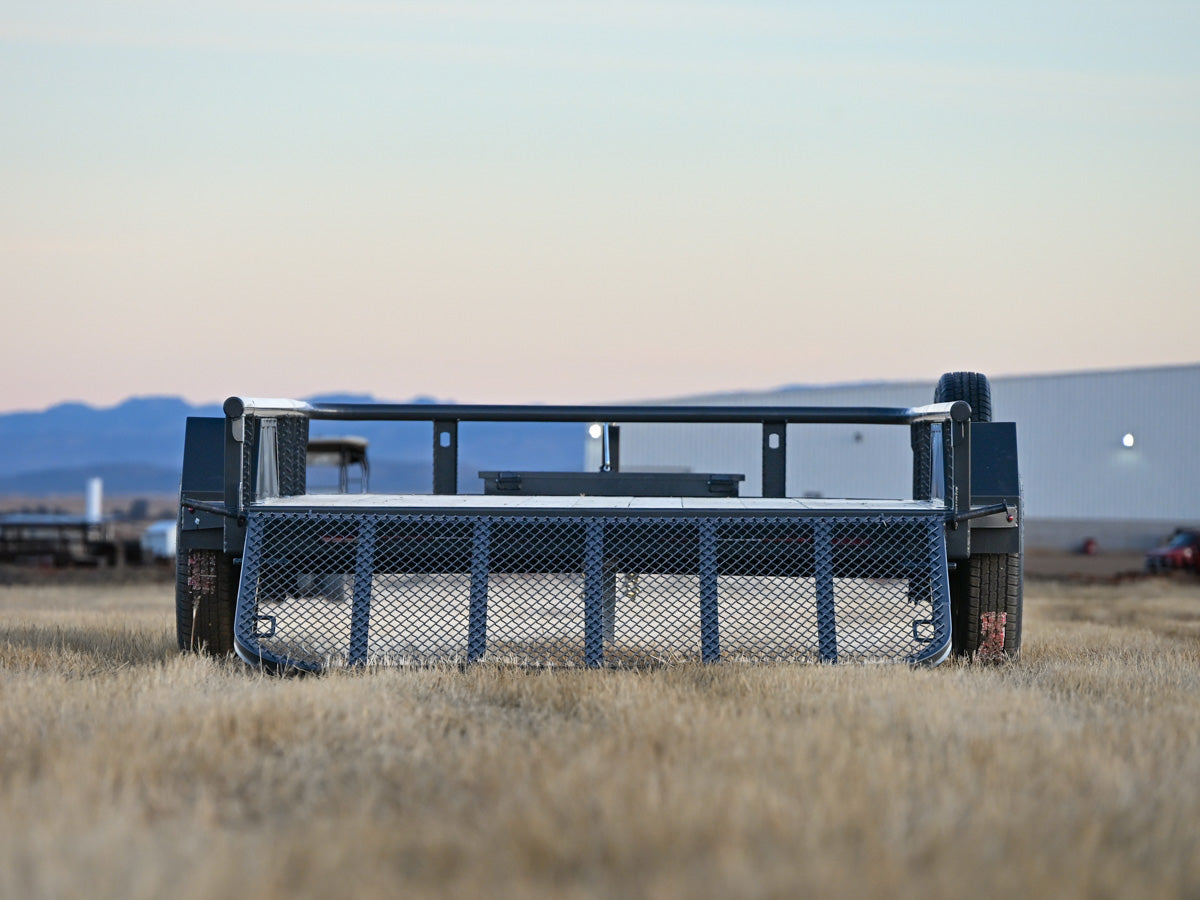 Buckshot 5 Pointer Bumper Pull Utility Trailer