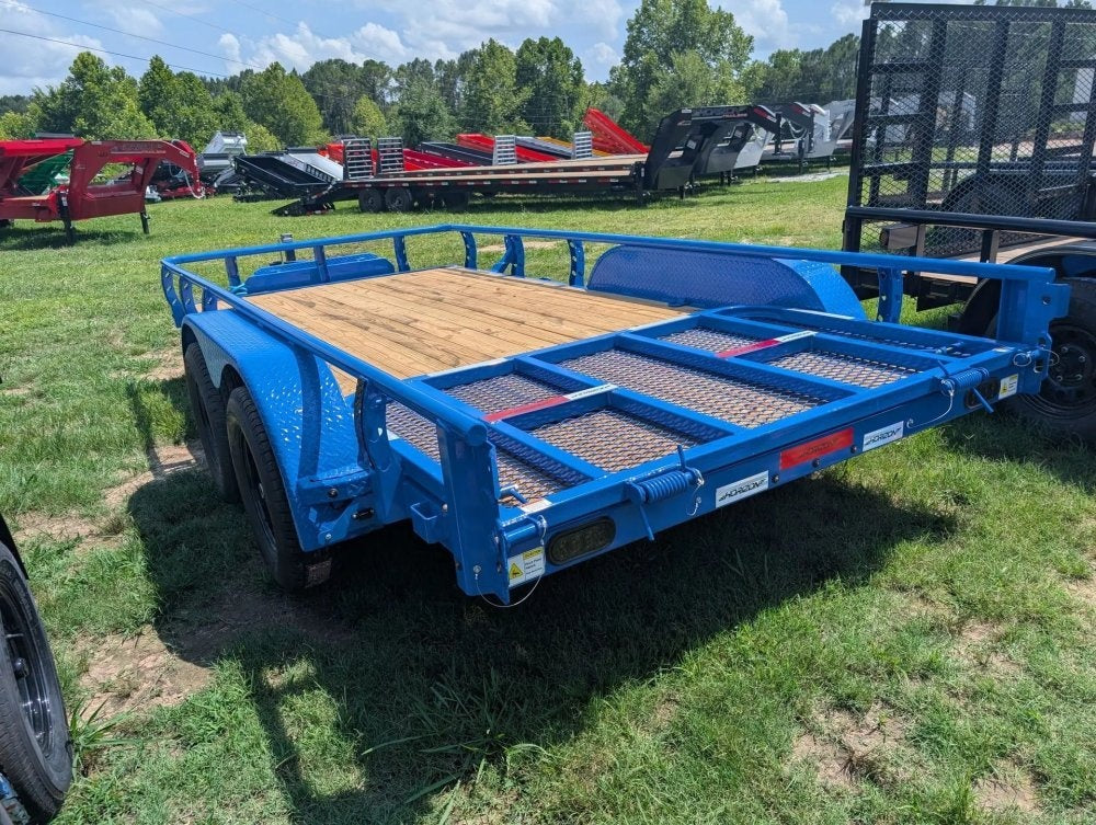 6.5' x 14' Horizon UTZ Bumper Pull Utility Trailer - (2) 3.5K Axles - Utility & SXS - TrailerSwap