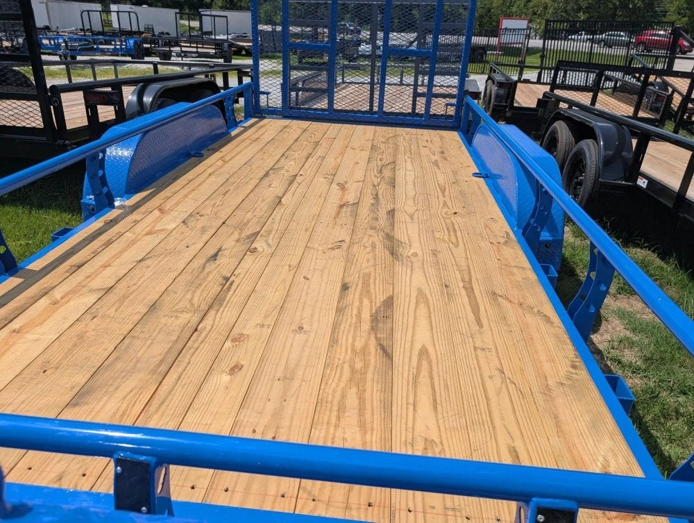 6.5' x 14' Horizon UTZ Bumper Pull Utility Trailer - (2) 3.5K Axles - Utility & SXS - TrailerSwap