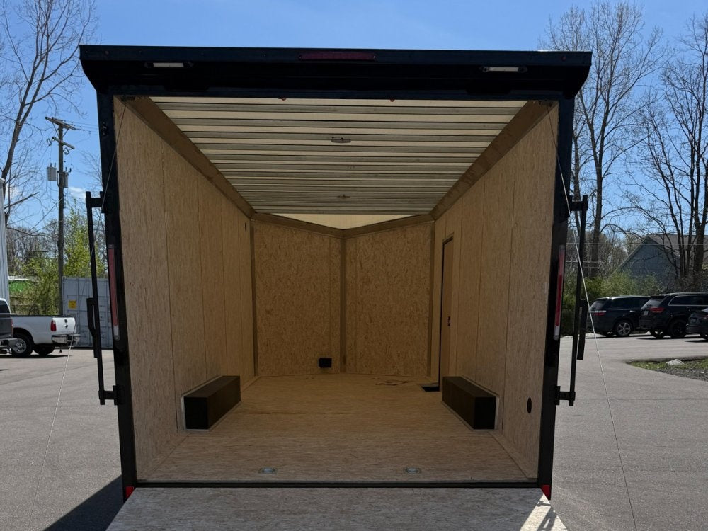 8.5 x 20 Look Trailers Element SE Flat Top V Nose Enclosed Trailer - (2) 5.2k lb Axles 140440