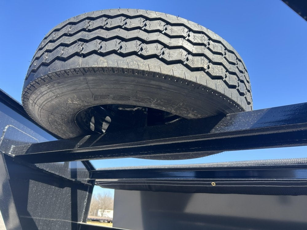 14' Stryker SDT Gooseneck Dump Trailer 48" Side Walls - (2) 7k Axles 3931
