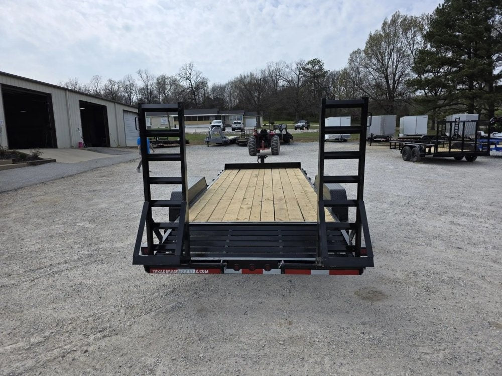 20' Equipment Trailer Texas Bragg Boss 3' Dove 16k GVWR 252333