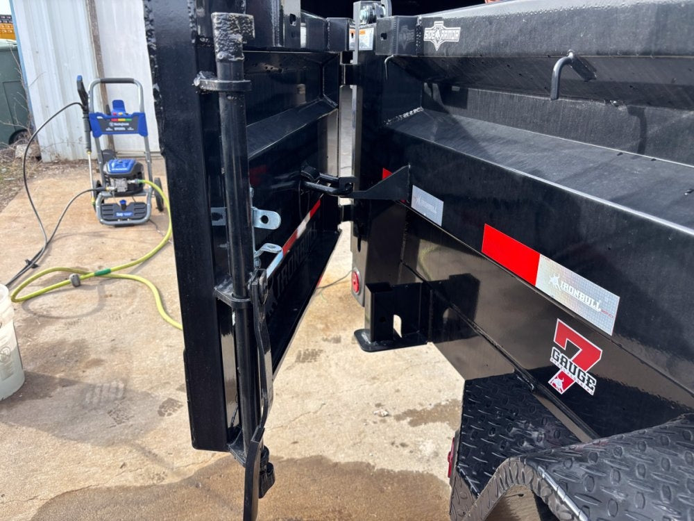 16' x 83" Iron Bull DTB Bumper Pull Dump Trailer 24" Side Walls - (2) 7,000 lb Axles 109834