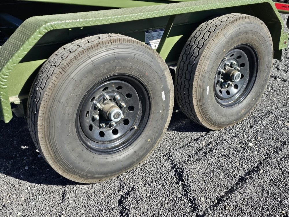 Horizon 16' RDZ GN Roll off Bundle (2) 7k Axles + 3 Bins w/ 4' Walls 007410
