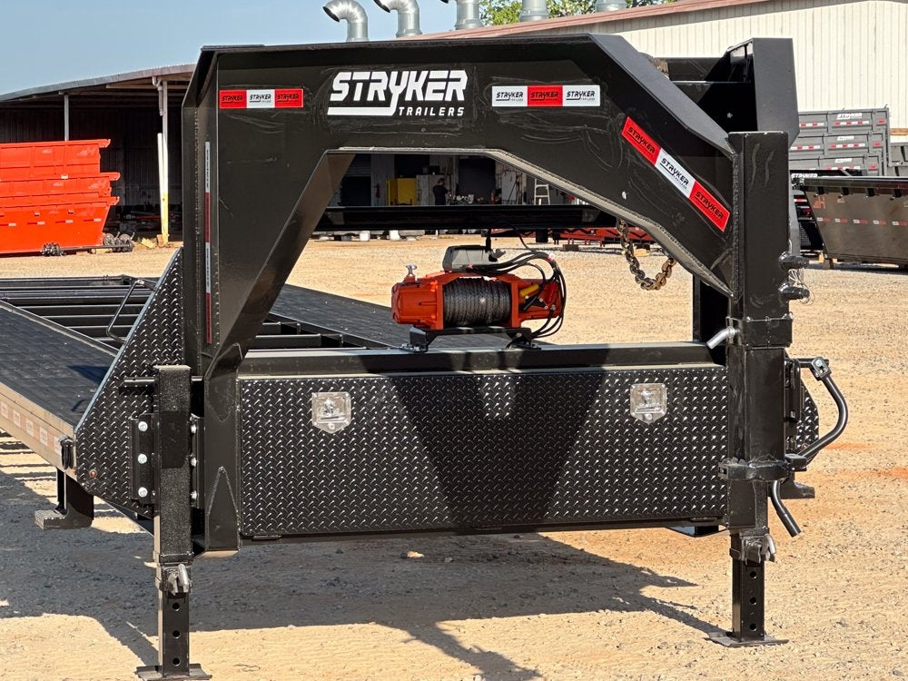 40' Stryker Gooseneck Mesh Deck Multi Car Hauler - (2) 8k Axles - 12k GVWR Derated 004599