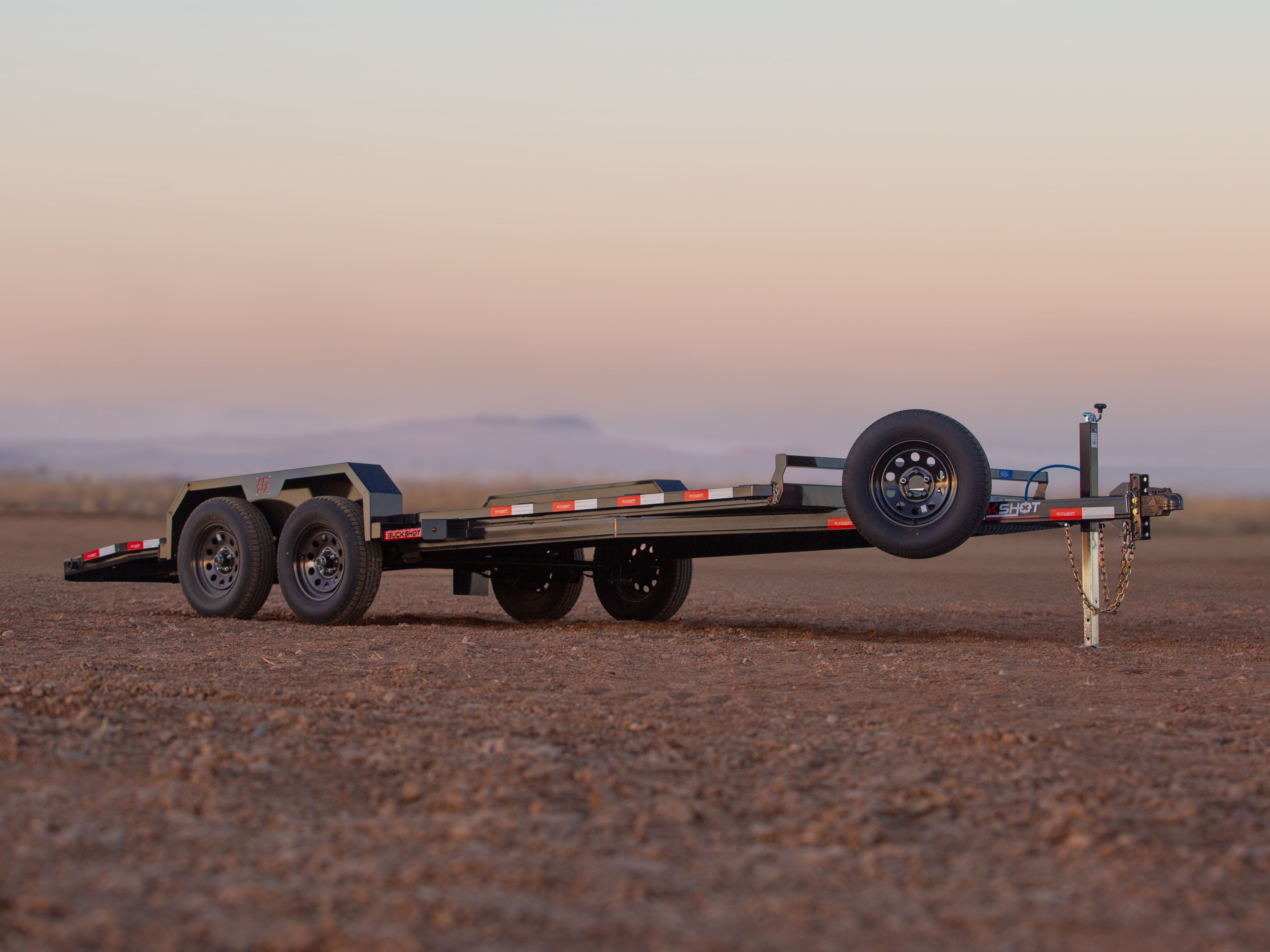 Buckshot Caliber Bumper Pull Car Hauler