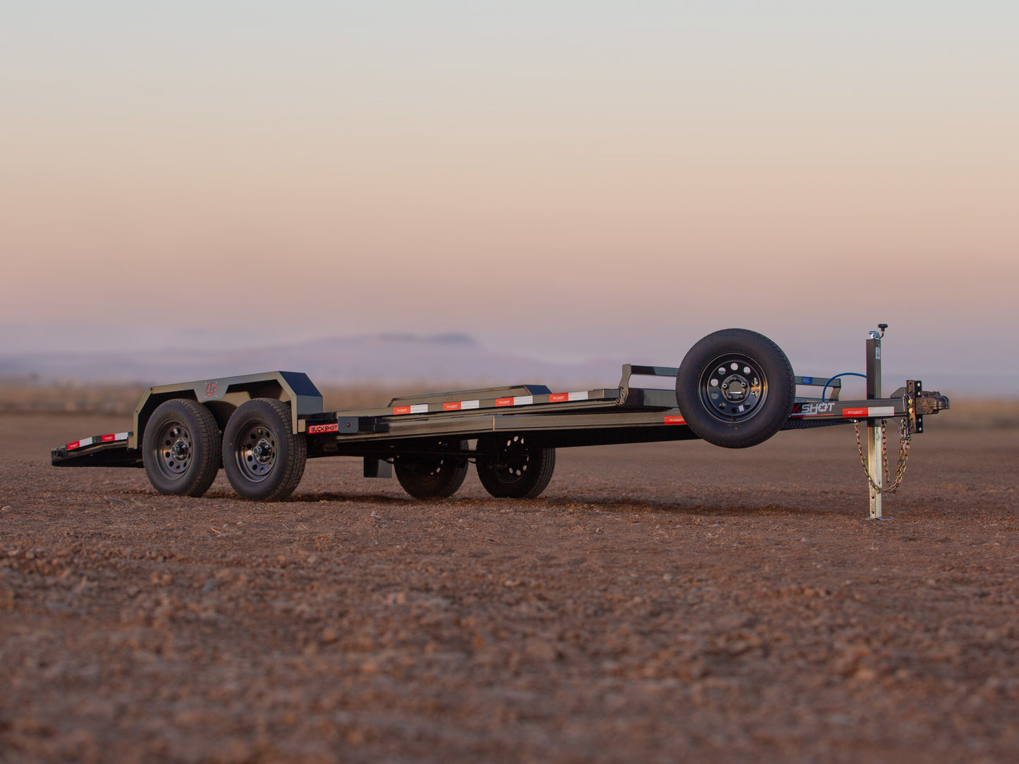 Buckshot Caliber Bumper Pull Car Hauler