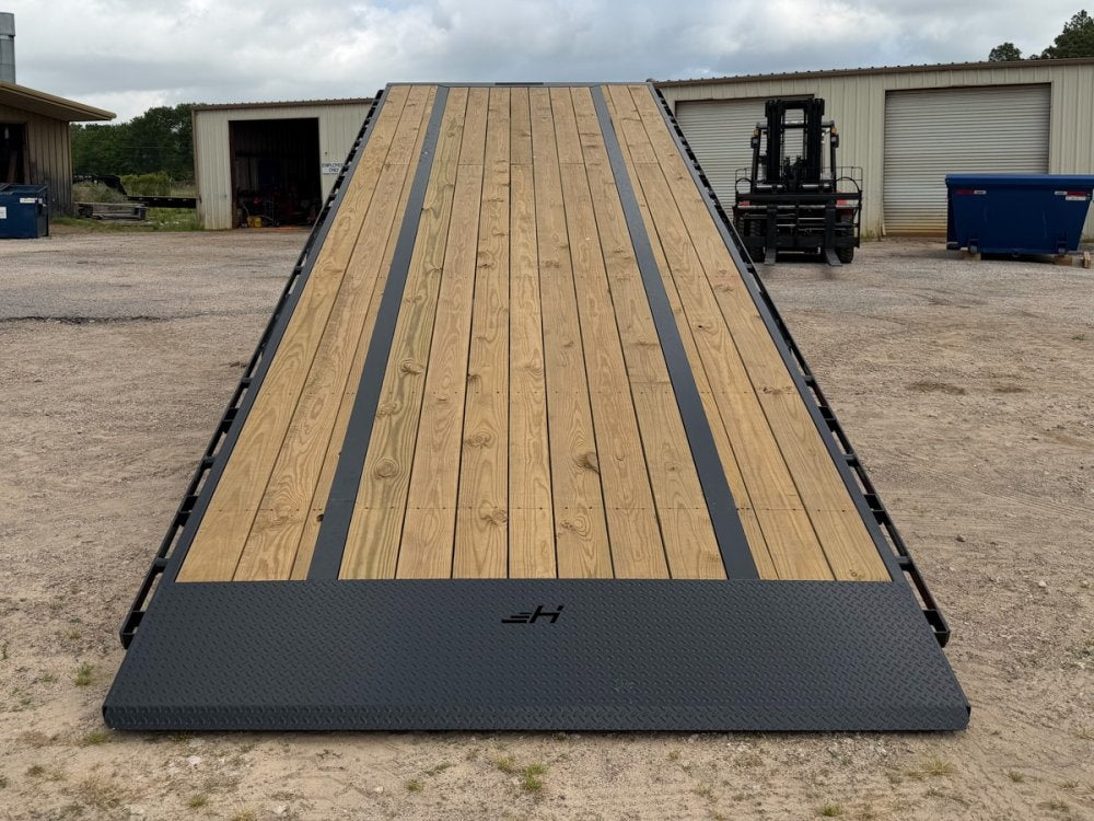 28' Horizon FTS Gooseneck Hydraulic Deckover Tilt Trailer - 10K Axles 16529