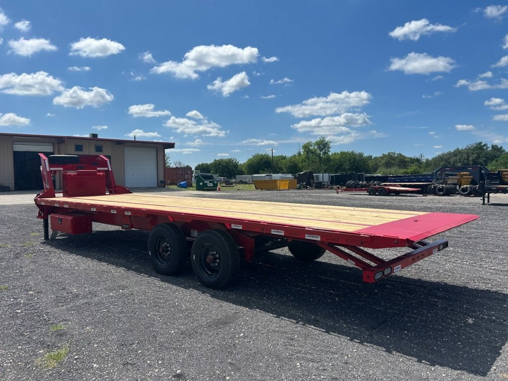 28' Horizon FFT Gooseneck Full Deckover Tilt Trailer - (2) 10K Axles 016937