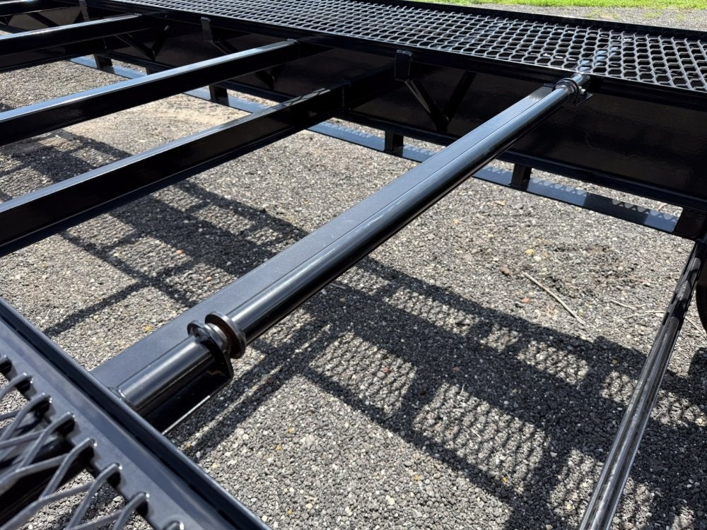 36' Stryker Bumper Pull Mesh Deck Multi Car Hauler - (2) 8k Axles 004563