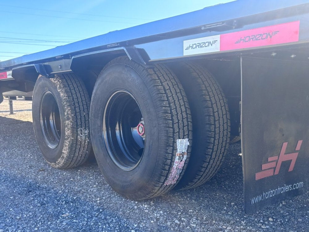 40' FHZ Gooseneck Deckover (2) 10K Axles Straight Deck 12350