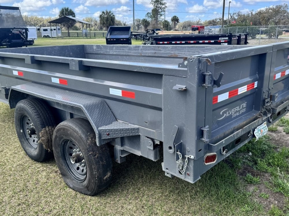 14' x 7' ED Trailers Bumper Pull Dump 772