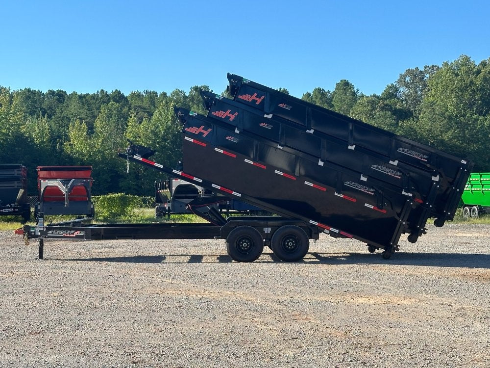 Horizon 16' RDZ BP Roll off Bundle (2) 7k Axles + 3 Bins w/ 4' Walls 7982-C