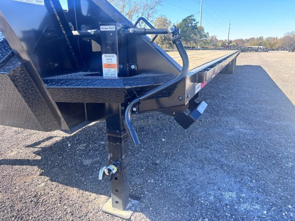 40' FHZ Gooseneck Deckover (2) 10K Axles Straight Deck 12350