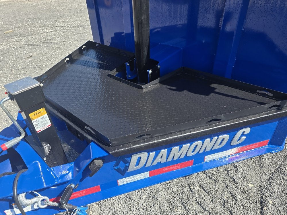 14' LPT BP Low Profile Dump Trailer - 8k Axles - Telescopic 302134