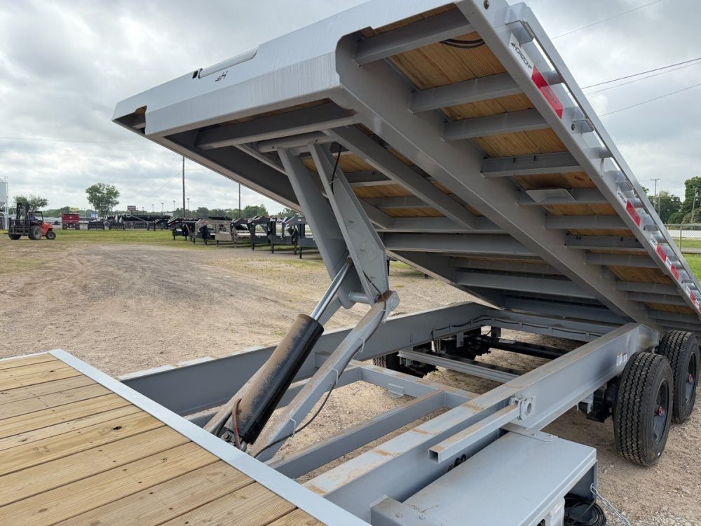 28' Horizon FTS Gooseneck Hydraulic Deckover Tilt Trailer - 10K Axles 15109