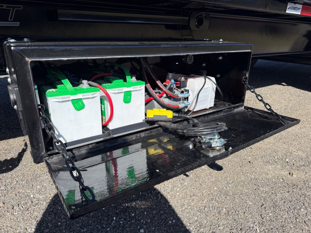 24' Horizon FFT Bumper Pull Full Deckover TIlt Trailer - (2) 10K Axles 018031