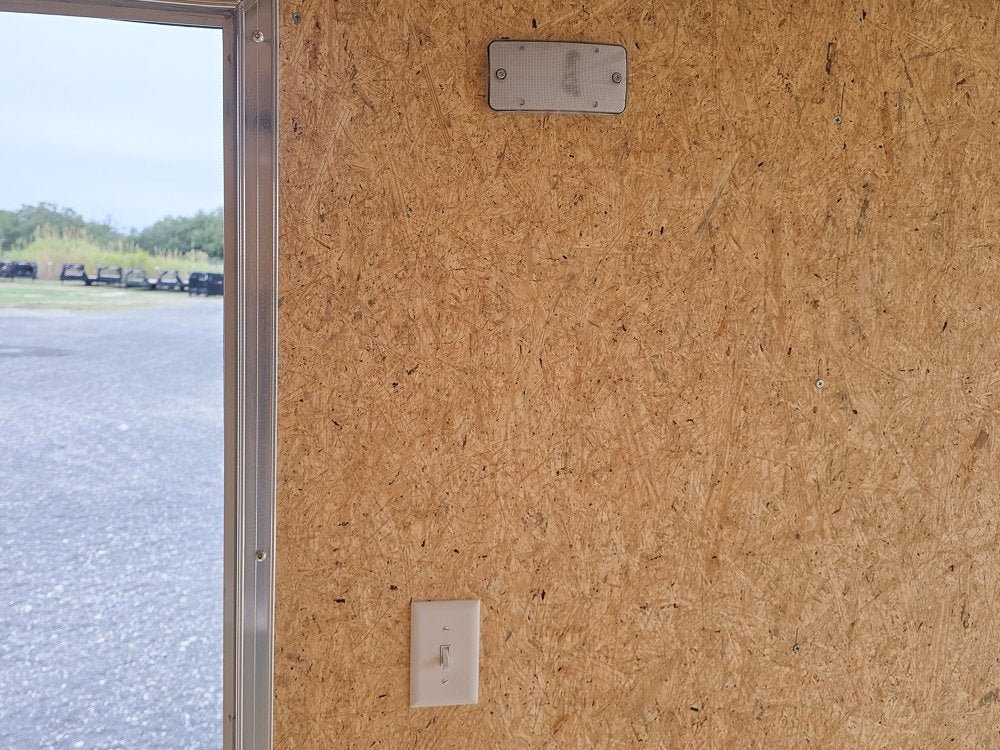 7' x 14' Traverse DLX Flat Top V Nose (2) - 3500 lb Axle - Enclosed - Stryker Dealership Group