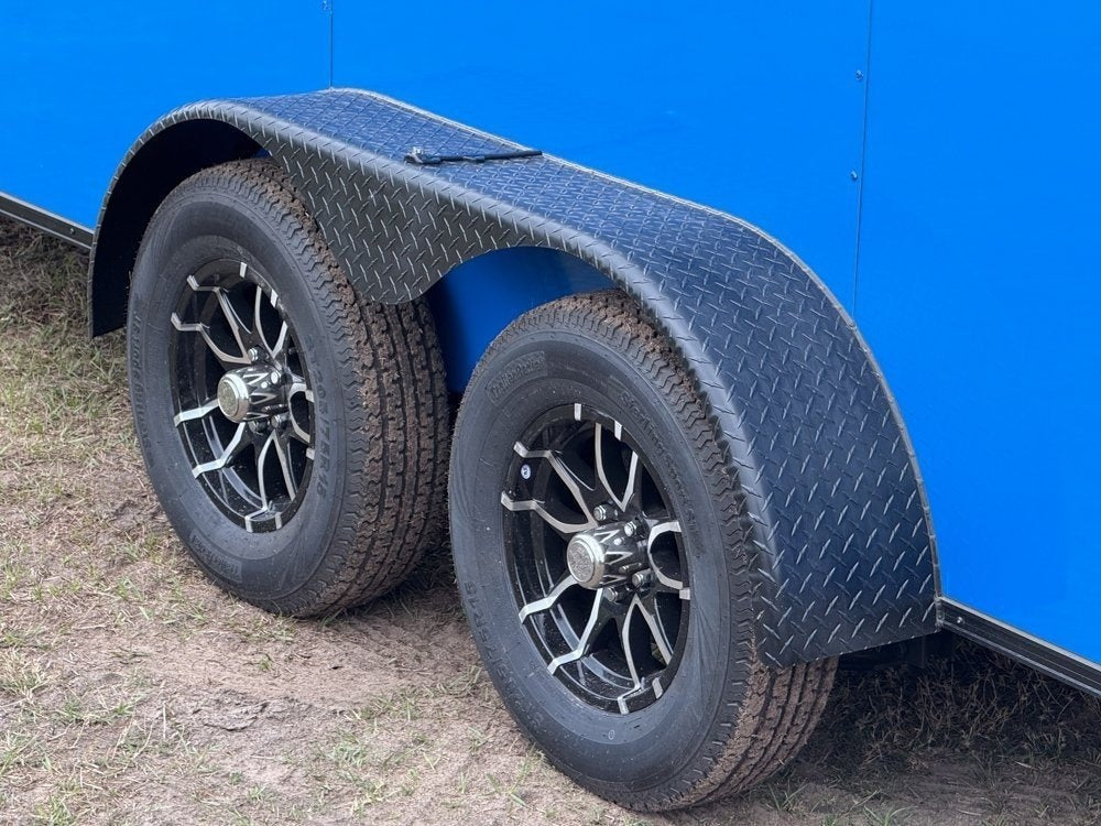 7 x 16 TA Enclosed Trailer - Black Out Package - .080 Polycore - 7' Interior - Enclosed - Enclosed - TrailerSwap