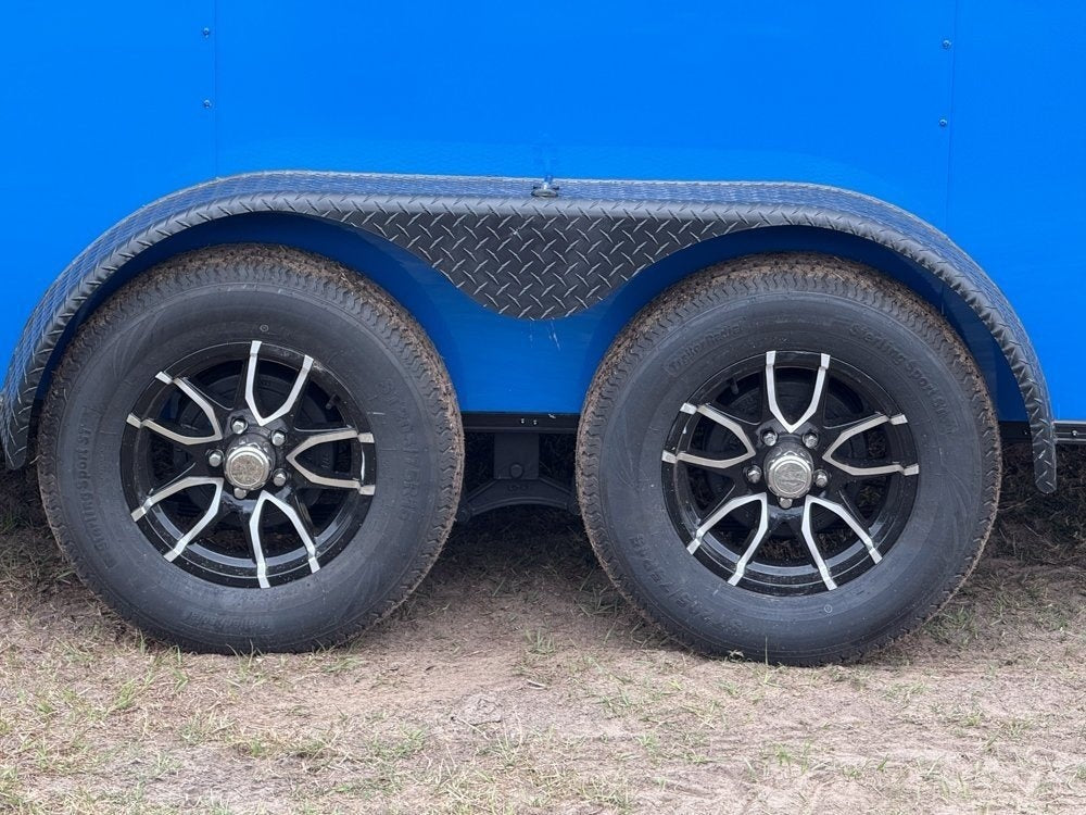 7 x 16 TA Enclosed Trailer - Black Out Package - .080 Polycore - 7' Interior - Enclosed - Enclosed - TrailerSwap