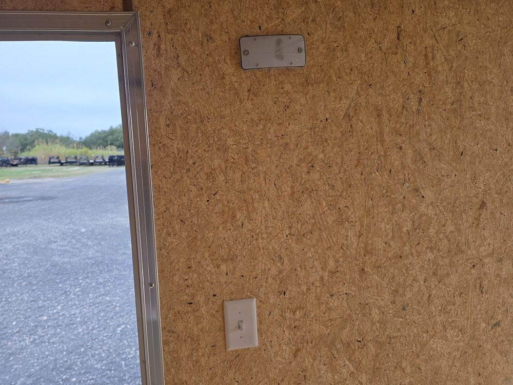 7' x 16' Traverse DLX Flat Top V Nose (2) - 3500 lb Axle - Enclosed - TrailerSwap
