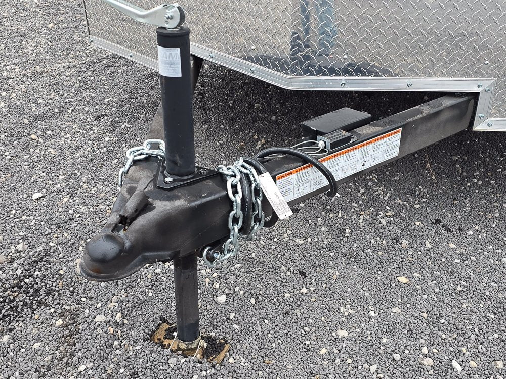 7' x 16' Traverse DLX Flat Top V Nose (2) - 3500 lb Axle - Enclosed - TrailerSwap