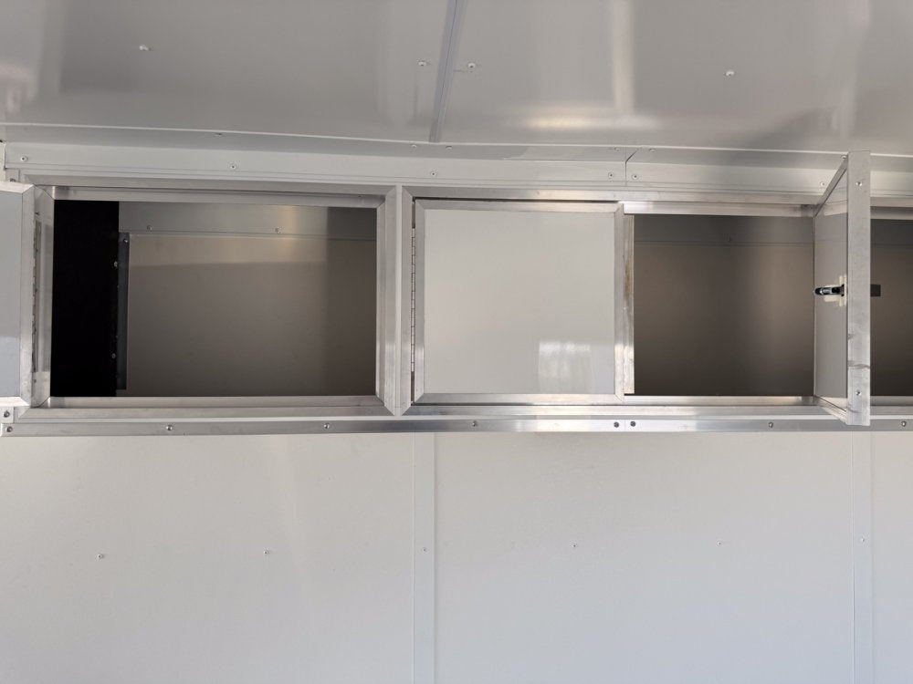 8.5 x 24 Journey SE Flat Top Sloped V Nose Car Hauler (2) 5200 lbs Axles - Enclosed - TrailerSwap