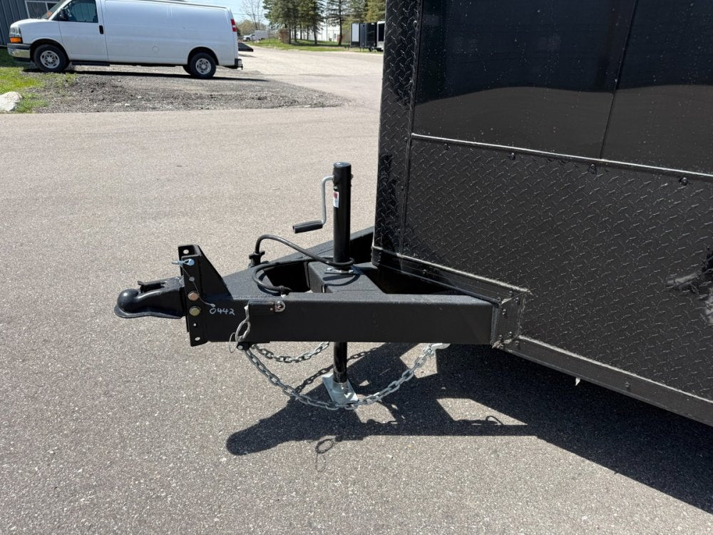 8.5 x 24 Look Trailers Element SE Flat Top V Nose Enclosed Trailer - (2) 5.2k lb Axles - Enclosed - TrailerSwap