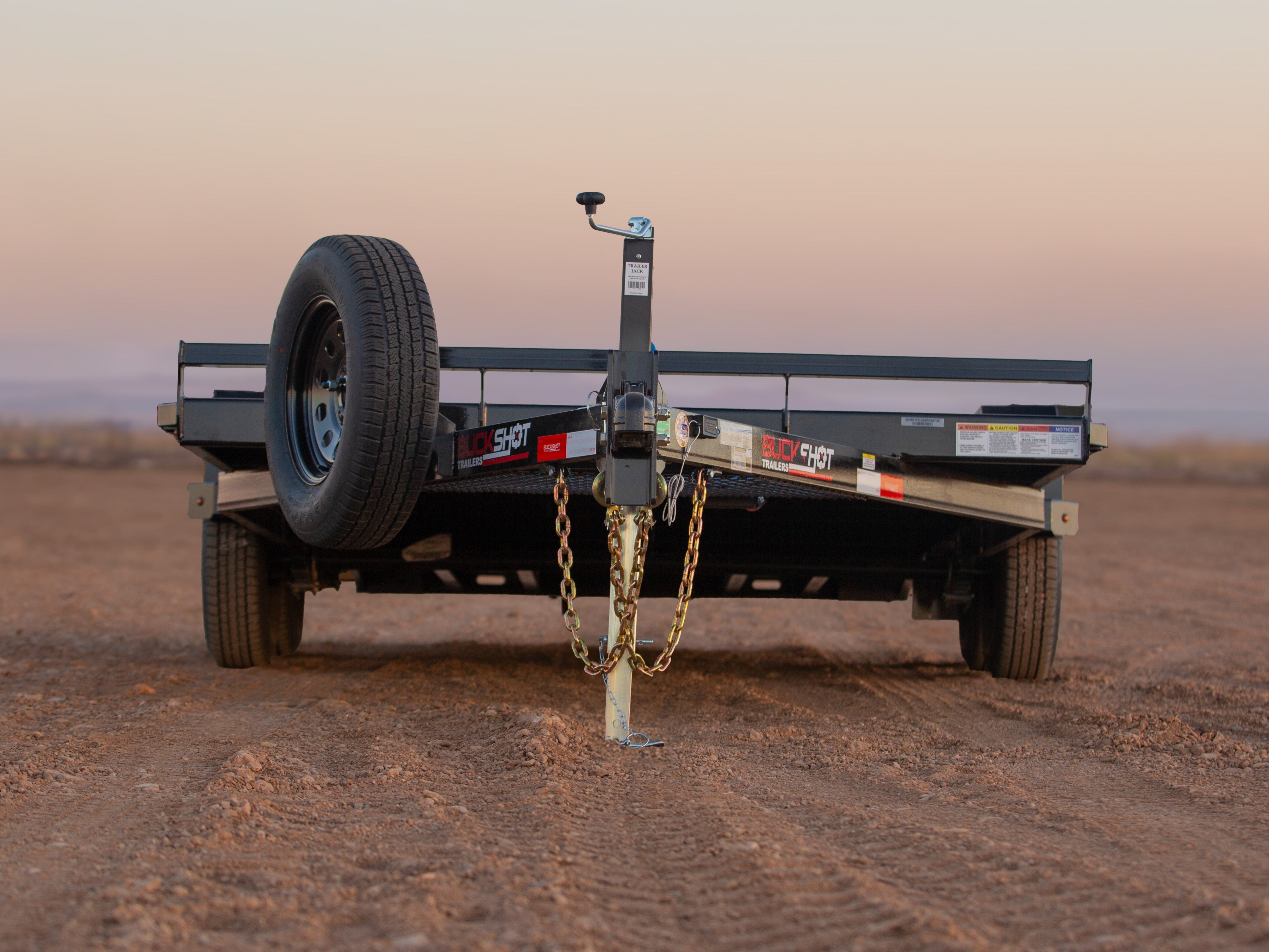 Buckshot Caliber Bumper Pull Car Hauler