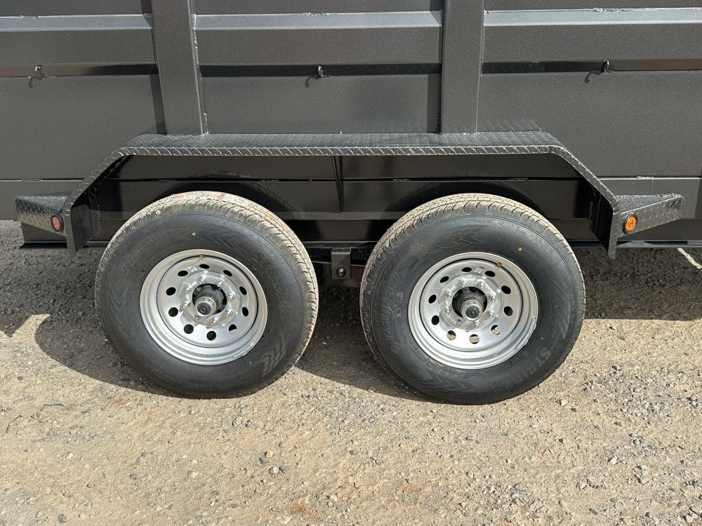 83"x14' Bumper Pull Dump Trailer 36" Sides - 14k GVWR - Telescopic - Bumper Pull Dump - Dump Trailers - TrailerSwap