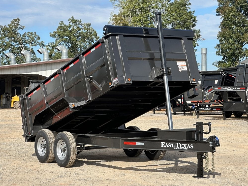 83"x14' Bumper Pull Dump Trailer 36" Sides - 14k GVWR - Telescopic - Bumper Pull Dump - Dump Trailers - TrailerSwap