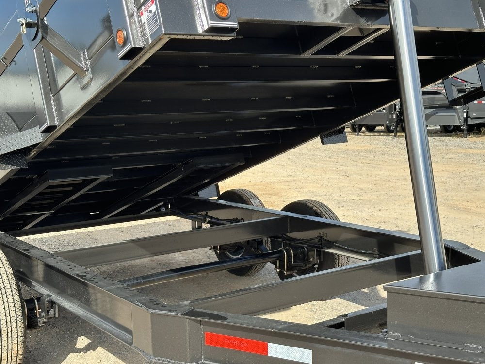 83"x14' Bumper Pull Dump Trailer 36" Sides - 14k GVWR - Telescopic - Bumper Pull Dump - Dump Trailers - TrailerSwap