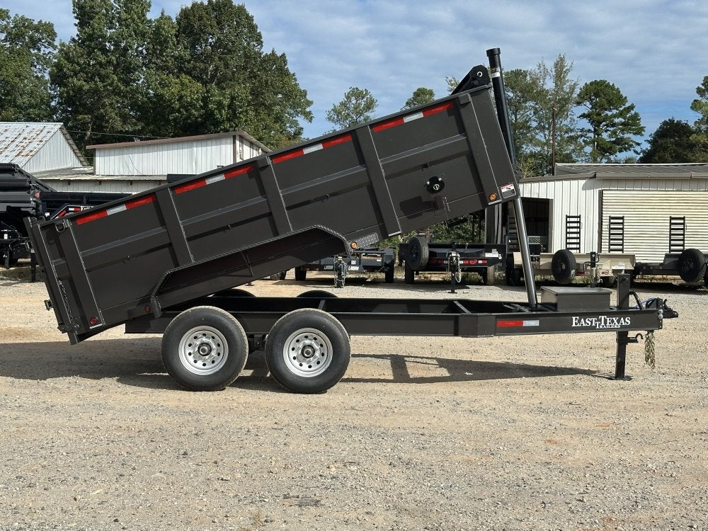83"x14' Bumper Pull Dump Trailer 36" Sides - 14k GVWR - Telescopic - Bumper Pull Dump - Dump Trailers - TrailerSwap