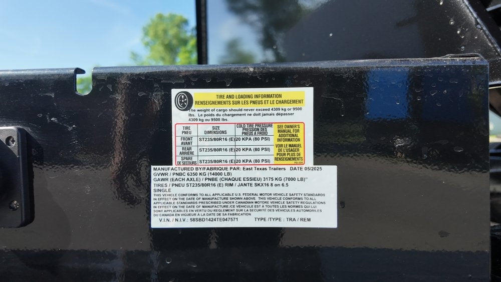 83"x14' Bumper Pull Dump Trailer 48" Sides - 14k GVWR - Bumper Pull Dump - Dump Trailers - TrailerSwap