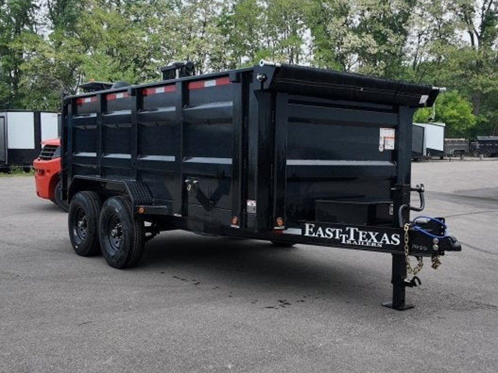 83"x14' Bumper Pull Dump Trailer 48" Sides - 14k GVWR - Bumper Pull Dump - Dump Trailers - TrailerSwap