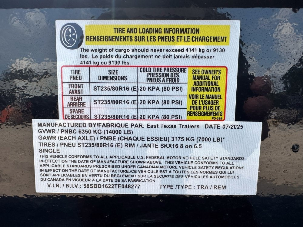 83"x16' Bumper Pull Dump Trailer 36" Sides - 14k GVWR - Bumper Pull Dump - Dump Trailers - TrailerSwap