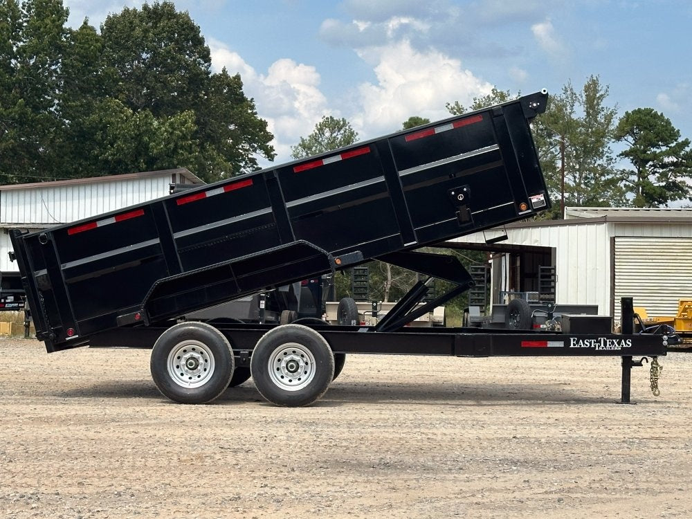 83"x16' Bumper Pull Dump Trailer 36" Sides - 14k GVWR - Bumper Pull Dump - Dump Trailers - TrailerSwap