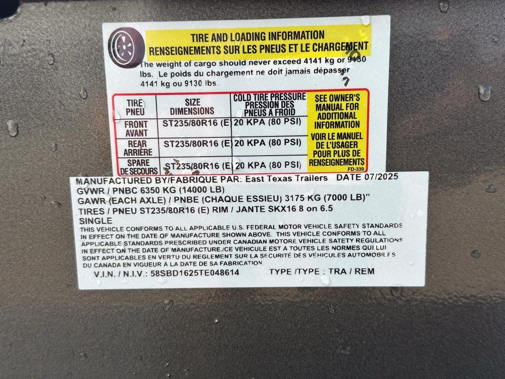 83"x16' Bumper Pull Dump Trailer 36" Sides - 14k GVWR - Bumper Pull Dump - Dump Trailers - TrailerSwap