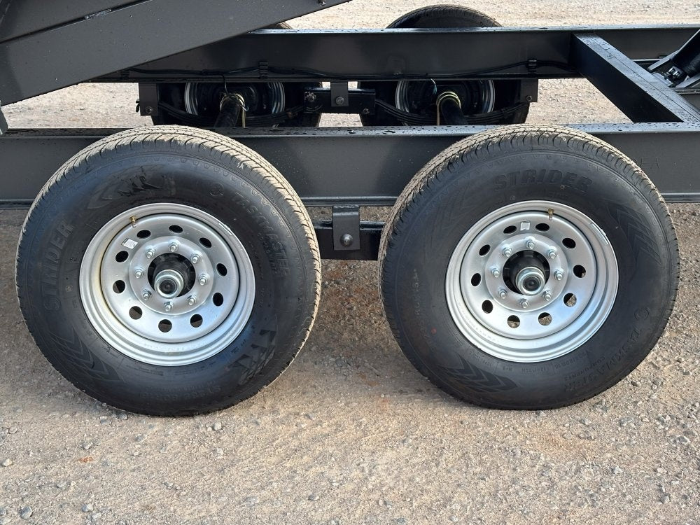 83"x16' Bumper Pull Dump Trailer 36" Sides - 14k GVWR - Bumper Pull Dump - Dump Trailers - TrailerSwap