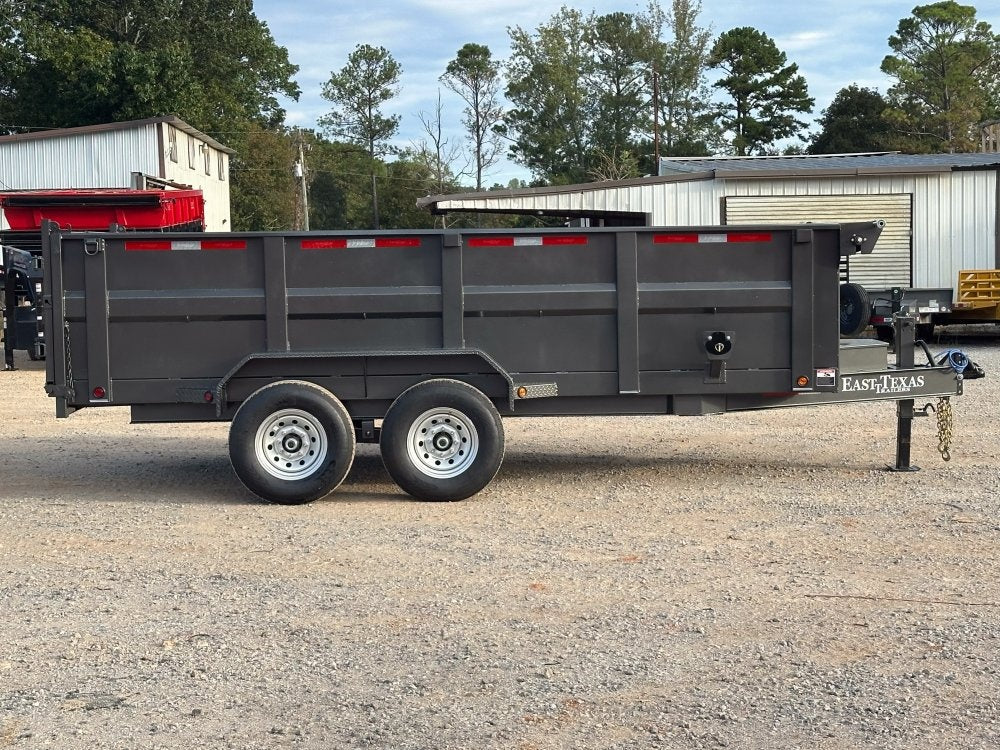 83"x16' Bumper Pull Dump Trailer 36" Sides - 14k GVWR - Bumper Pull Dump - Dump Trailers - TrailerSwap