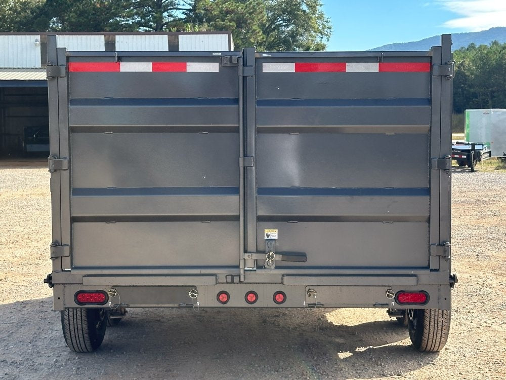 83"x16' Bumper Pull Dump Trailer 48" Sides - 14k GVWR - Bumper Pull Dump - Dump Trailers - TrailerSwap