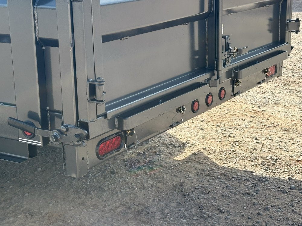 83"x16' Bumper Pull Dump Trailer 48" Sides - 14k GVWR - Bumper Pull Dump - Dump Trailers - TrailerSwap