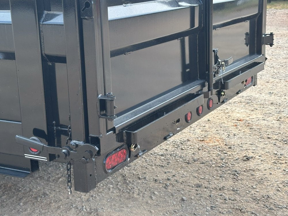83"x16' Gooseneck Dump Trailer 48" Sides - 16k GVWR - Telescopic Lift - Gooseneck Dump - Dump Trailers - TrailerSwap