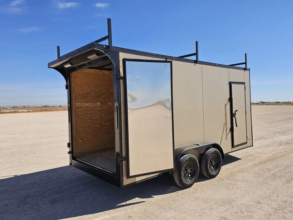 Steel Pines Cargo 7x16 TA2 Enclosed Trailer 7K 39835