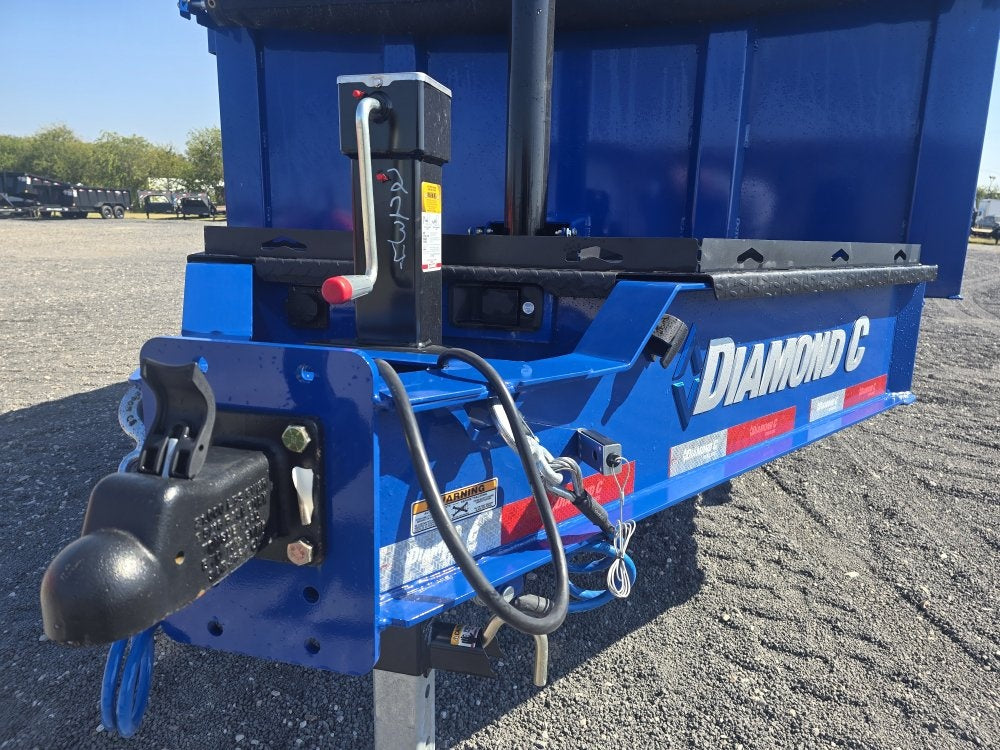14' LPT BP Low Profile Dump Trailer - 8k Axles - Telescopic 302134