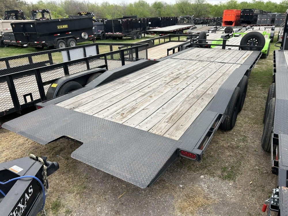 24' x 102" East Texas Trailers Single Car 44631