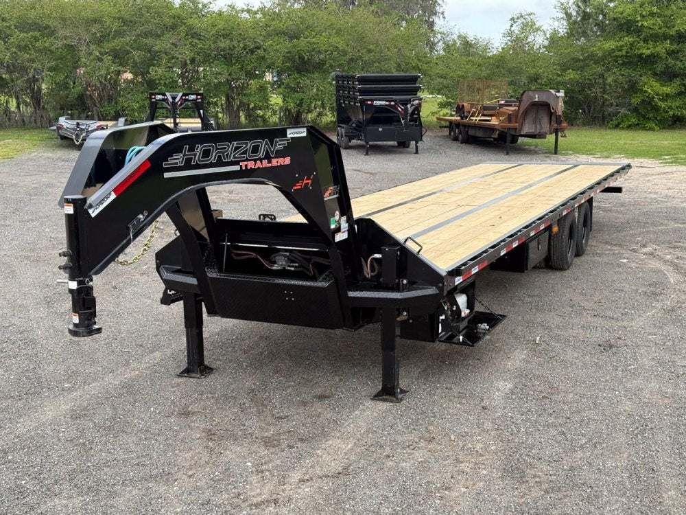 34' Horizon FFH Gooseneck Deckover Full Tilt Trailer - (2) 10k Axles 14205