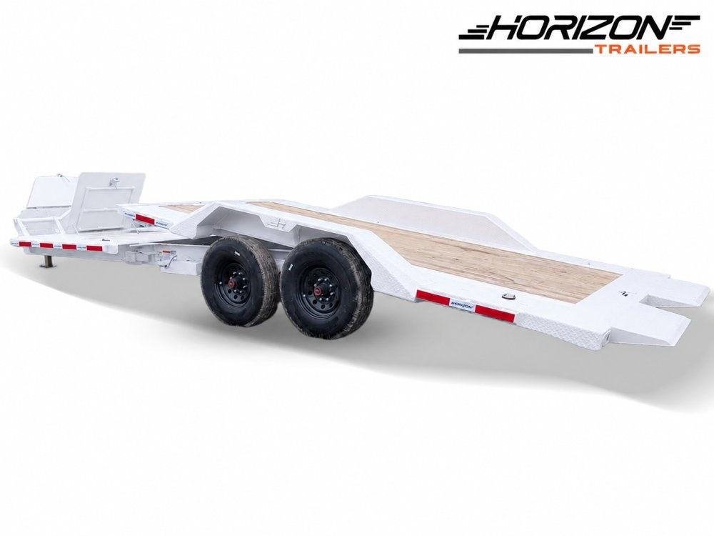 20' Horizon ETZ Bumper Pull Equipment Tilt Trailer Drive Over Fenders - (2) 8K Axles 017567