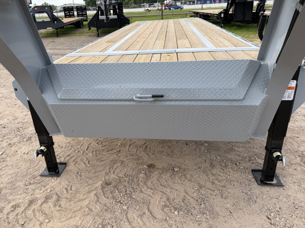 28' Horizon FTS Gooseneck Hydraulic Deckover Tilt Trailer - 10K Axles 15109